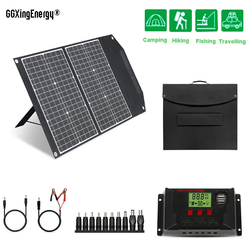 Draagbare zonnepanelen voor RV-batterijen